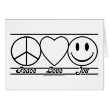 Peace Love and Joy Cards