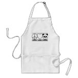 Peace Love and Pandas Aprons