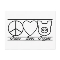 Peace Love and Piggies