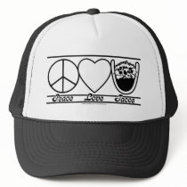 Peace Love and Tacos Trucker Hat