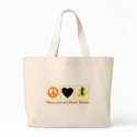 Peace, Love and Wicked Witches bags