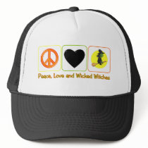Peace, Love and Wicked Witches Hat