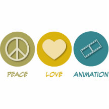 Peace Love Animation Photo Cutout