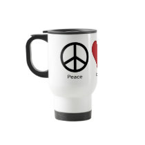 Peace Love Autism Mugs