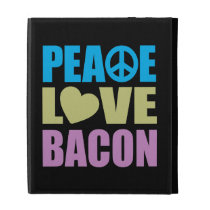 Peace Love Bacon caseable cases