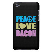 Peace Love Bacon iPod Case-Mate Cases