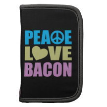 Peace Love Bacon Planner