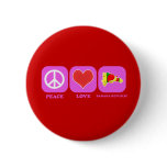 Peace Love Banana Republic Pin