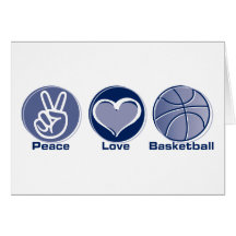 Peace Love Basketball Cards