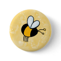 peace love bees pin