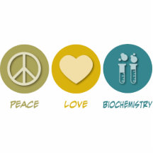 Peace Love Biochemistry Acrylic Cut Outs