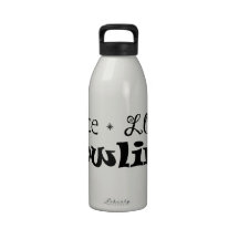 Peace Love Bowling Reusable Water Bottle