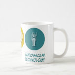 Peace Love Cardiovascular Technology Coffee Mug