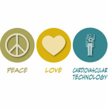 Peace Love Cardiovascular Technology Photo Cutout