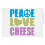 Peace Love Cheese Card