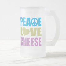 Peace Love Cheese Coffee Mug