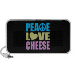 Peace Love Cheese Travelling Speakers
