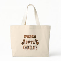 Peace Love Chocolate Bags