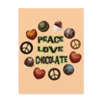 PEACE LOVE CHOCOLATE