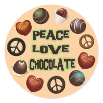 PEACE LOVE CHOCOLATE
