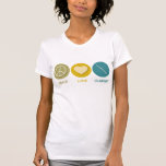 Peace Love Clarinet T-shirts