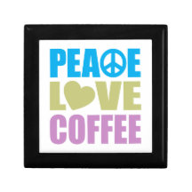 Peace Love Coffee Gift Box