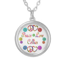 PEACE LOVE COLLIES NECKLACES