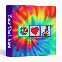 Peace, Love, Cosmetics Binder