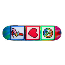 Peace, Love, Cosmetics Skateboard Deck