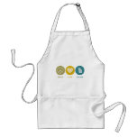 Peace Love Cruise aprons
