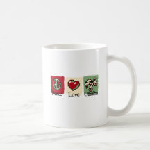 Peace. Love. Cthulhu. Mug