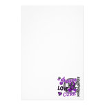 Peace Love Cure 2 Alzheimer's Disease Customized Stationery