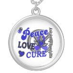 Peace Love Cure 2 Ankylosing Spondylitis Necklaces