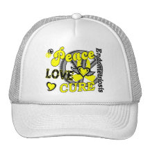 Peace Love Cure 2 Endometriosis Mesh Hat