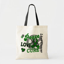 Peace Love Cure 2 Liver Cancer Bag