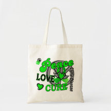 Peace Love Cure 2 Lyme Disease Tote Bags