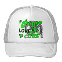 Peace Love Cure 2 Lymphoma Mesh Hat