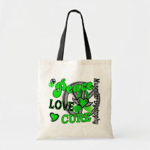 Peace Love Cure 2 Muscular Dystrophy Bag