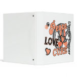 Peace Love Cure 2 Uterine Cancer binders
