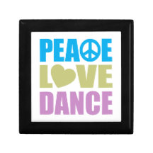 Peace Love Dance Gift Box