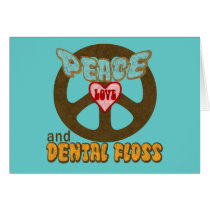 Peace Love Dental Floss