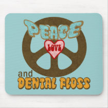 Peace Love Dental Floss