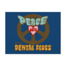 Peace Love Dental Floss