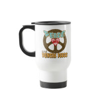 Peace Love Dental Floss Vintage Mug