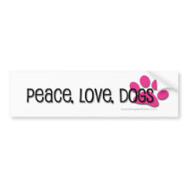peace, love, dogs