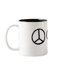 Peace, Love, Dogs Mugs