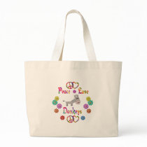 PEACE LOVE DONKEYS BAG