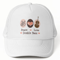 Peace Love Double Bass Hat