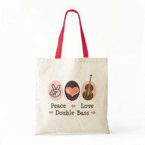 Peace Love Double Bass Music Bag