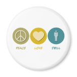 Peace Love Drill magnets